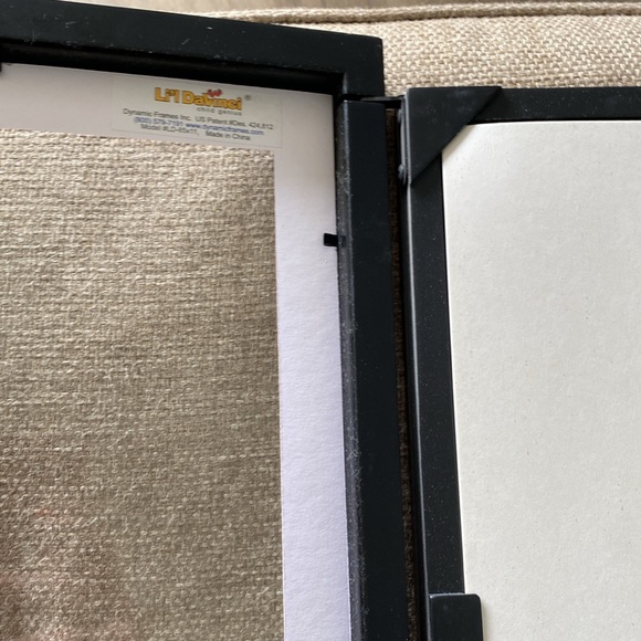 Li'l Davinci Kid's Art Frame black front load artwork display unique modern - Picture 4 of 4